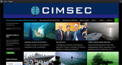 Desktop Screenshot of cimsec.org